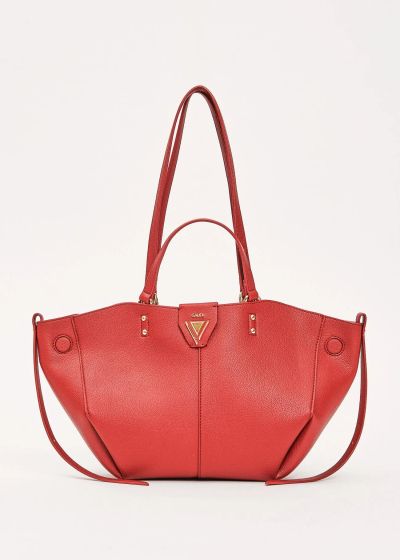 Red Women's Everyday Bag with Removable Purse – Practical and Modern GAUDI (SKU) 12771