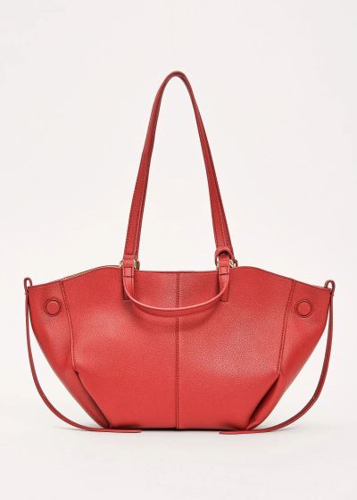 Red Women's Everyday Bag with Removable Purse – Practical and Modern GAUDI (SKU) 12771