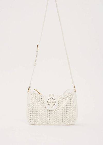Women's shoulder bag, white color - stylish, comfortable and modern GAUDI (SKU) 12863