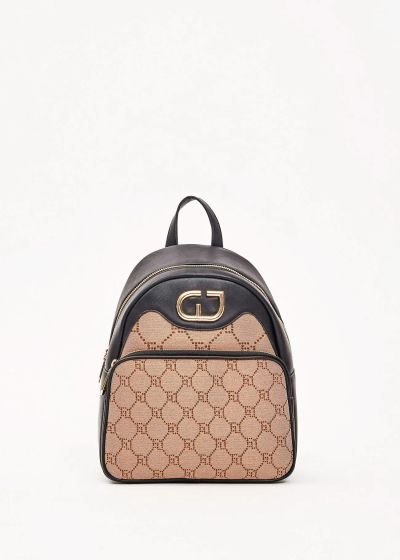 Women's jacquard backpack - practical elegance and style GAUDI (SKU) 12703