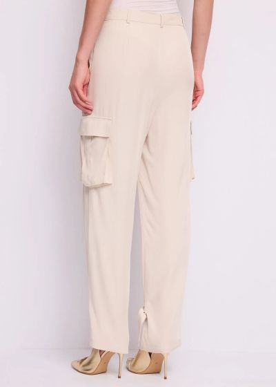 Women's Elegant Cargo Pants – Comfort and Modern Look GAUDI (SKU) 611FD25006