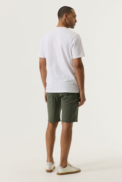 Мъжки регулар деним къси панталони  Dark Green - градски комфорт и стил GARCIA (SKU) 615-5O2O