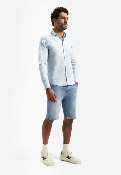 High-quality men's elastic stylish shirt for a modern and comfortable style NO EXCESS (SKU) 31450238