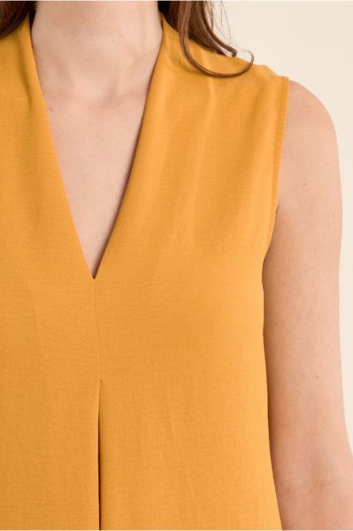 Елегантна Дамска Дълга Макси Рокля в Ярък Жълт Цвят – Лятна Визия MOLLY BRACKEN (SKU)G971EE