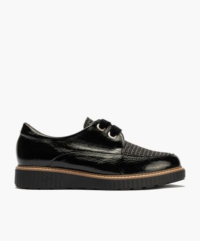 Women's black loafer with pepito - elegant, comfortable and stylish shoe!!!PITILLOS (SKU)11555.