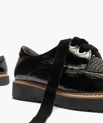 Women's black loafer with pepito - elegant, comfortable and stylish shoe!!!PITILLOS (SKU)11555.