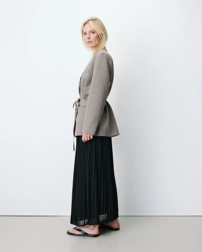 Women's Acario jacket with belt – elegant, stylish and modern for spring/autumn GRACE&MILA (SKU) 111011
