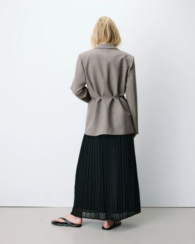 Women's Acario jacket with belt – elegant, stylish and modern for spring/autumn GRACE&MILA (SKU) 111011