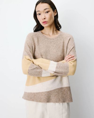 Women's sweater Sable made of acrylic and wool - warm, soft, comfortable and fashionable GRACE&MILA (SKU) 17042