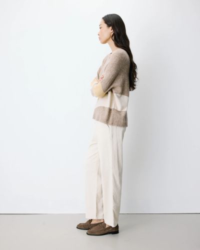 Women's sweater Sable made of acrylic and wool - warm, soft, comfortable and fashionable GRACE&MILA (SKU) 17042