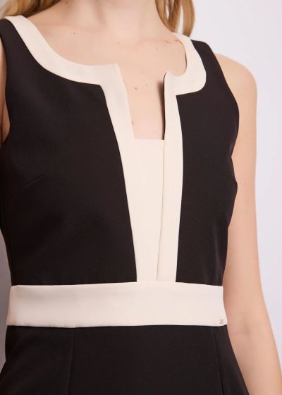 Women's short dress in technical fabric – style and elegance GAUDI (SKU) 621FD15008