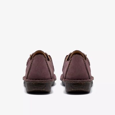 CLARKS Дамски Класически Обувки Лилави – Елегантен Комфорт за всеки ден!CLARKS (SKU)26329385
