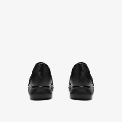 Елегантни дамски обувки черен велур - ежедневни, удобни и стилни!!!CLARKS (SKU)26320244