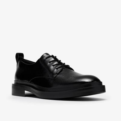 Women's Elegant Patent Leather Lace Up Black Office & Occasion!!!CLARKS (SKU)26327264