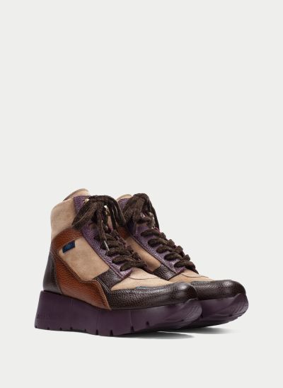 Women's casual platform ankle boots – stylish, comfortable, available in various colors! HISPANITAS (SKU) 265117
