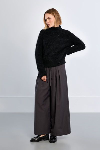 Дамски Пуловер с поло яка и пайети - елегантност и стил MOLLY BRACKEN (SKU) LAL711EH