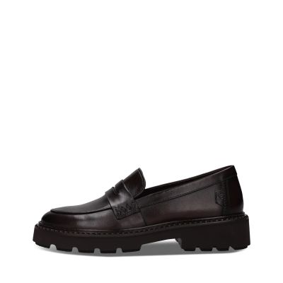 Women's Dark Brown Loafers – Elegant and Comfortable Casual Shoes SALAMANDER (SKU) AY160