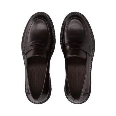 Women's Dark Brown Loafers – Elegant and Comfortable Casual Shoes SALAMANDER (SKU) AY160