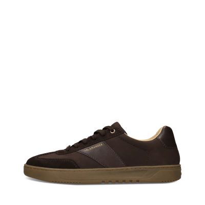 Men's dark brown casual lace-up shoes for style and comfort!!! SALAMANDER (SKU) AYA01