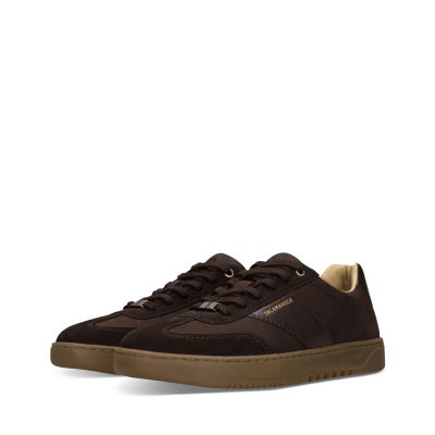 Men's dark brown casual lace-up shoes for style and comfort!!! SALAMANDER (SKU) AYA01