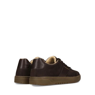 Men's dark brown casual lace-up shoes for style and comfort!!! SALAMANDER (SKU) AYA01