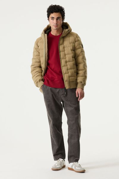 Men’s winter jacket with a hood, lightweight and warm – comfort and style by GARCIA (SKU) GJ2610903