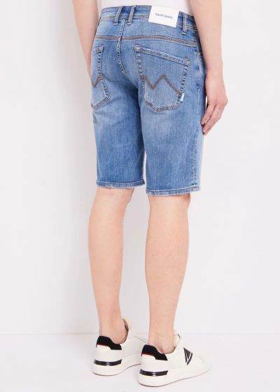 Мъжки къси панталони от деним GAUDI (SKU)411GU26020