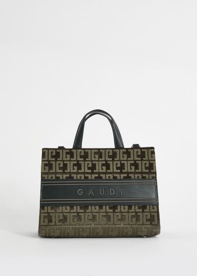 Дамска чанта от кадифе и кожа GAUDI (SKU) 11850.